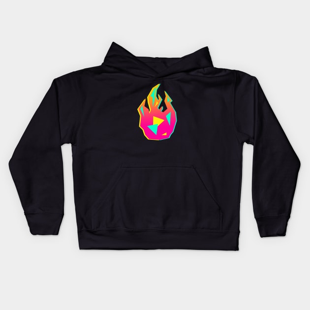 Promare Flame Kids Hoodie by Himeyu